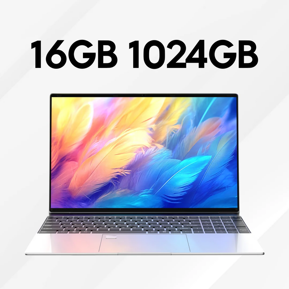 Yepo 15.6" Ultra-Slim Laptop - Intel i7-8650U, 32GB RAM, 2TB SSD, Win11 Pro