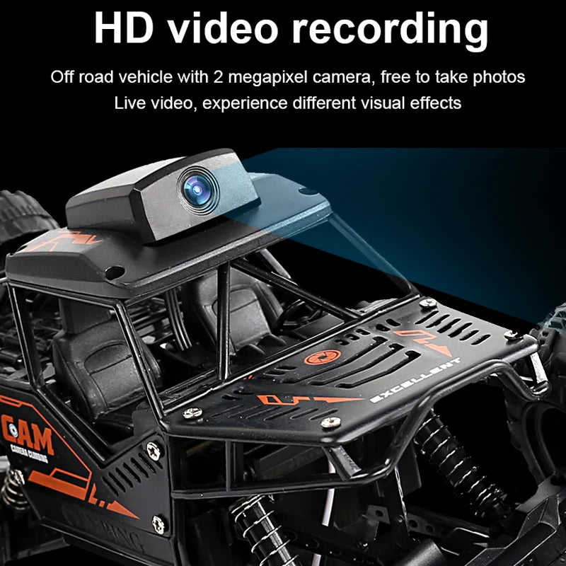 HY602 1:18 RC Climbing Car with 720P WiFi FPV Camera