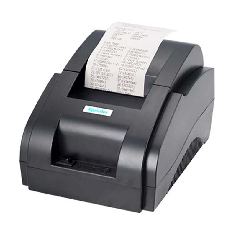 Xprinter XP-58IIH 58mm Thermal Receipt Printer - USB / Bluetooth POS