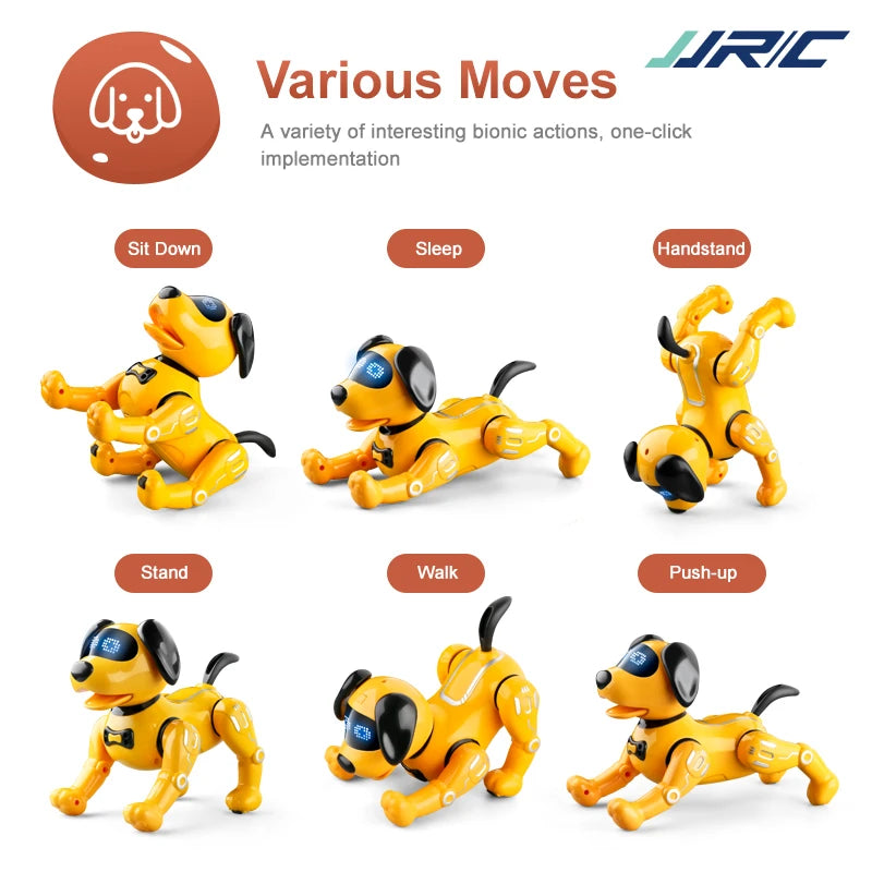JJRC Smart RC Dog Robot - Talking, Dancing and Programmable Pet