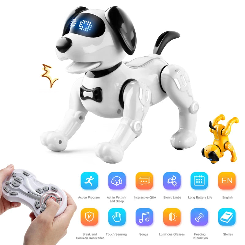 JJRC Smart RC Dog Robot - Talking, Dancing and Programmable Pet