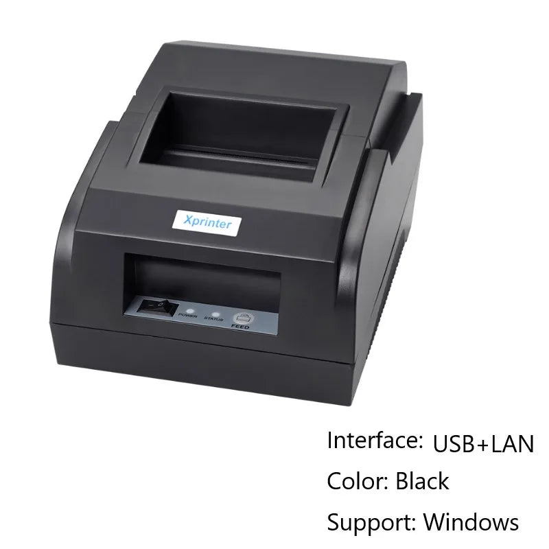 Xprinter XP-58IIH 58mm Thermal Receipt Printer - USB / Bluetooth POS