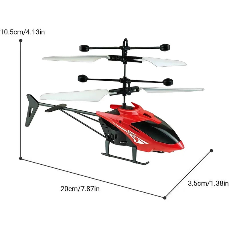 Gesture-Sensing Mini RC Helicopter - Infrared Flying Toy