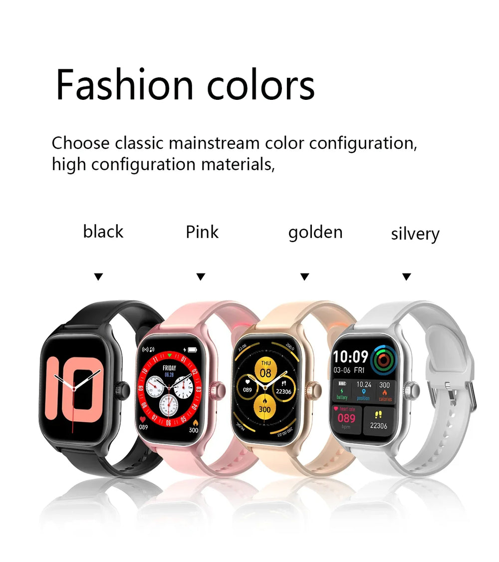 PHONEPACE C20 Smartwatch - 1.77-Inch HD, Bluetooth Call & Sports Mode