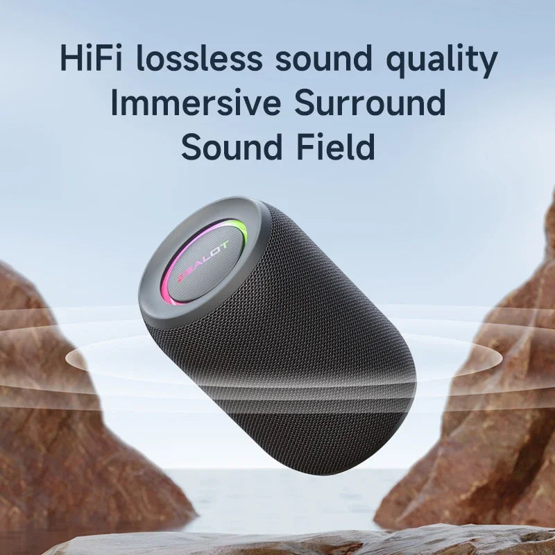 ZEALOT S32Pro Wireless Speaker - 3600mAh, Bluetooth 5.2, AAC & LED