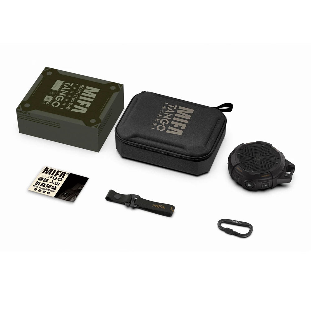 Mifa Tango Portable Bluetooth Speaker - IP67 Waterproof with Flashlight