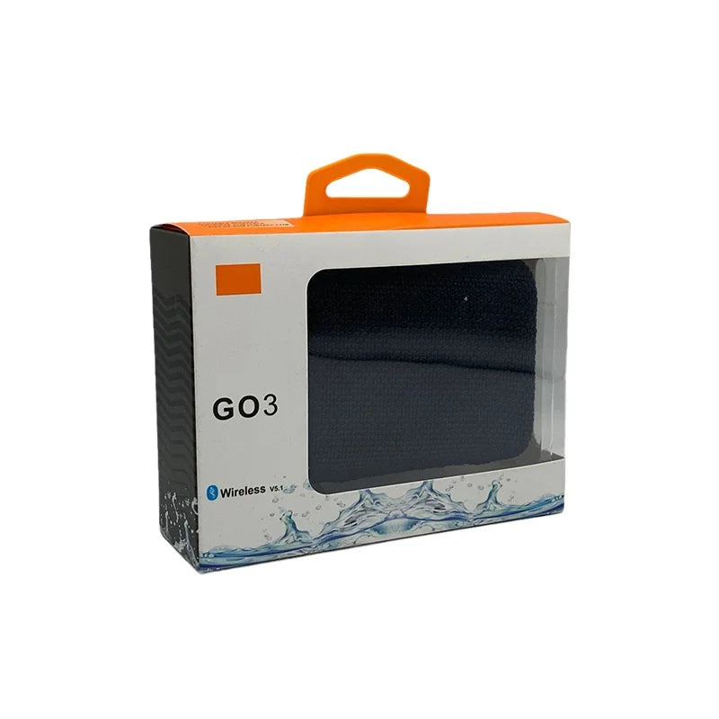 QUEED GO3 Ultra-Portable Bluetooth Speaker - Waterproof Mini Bass