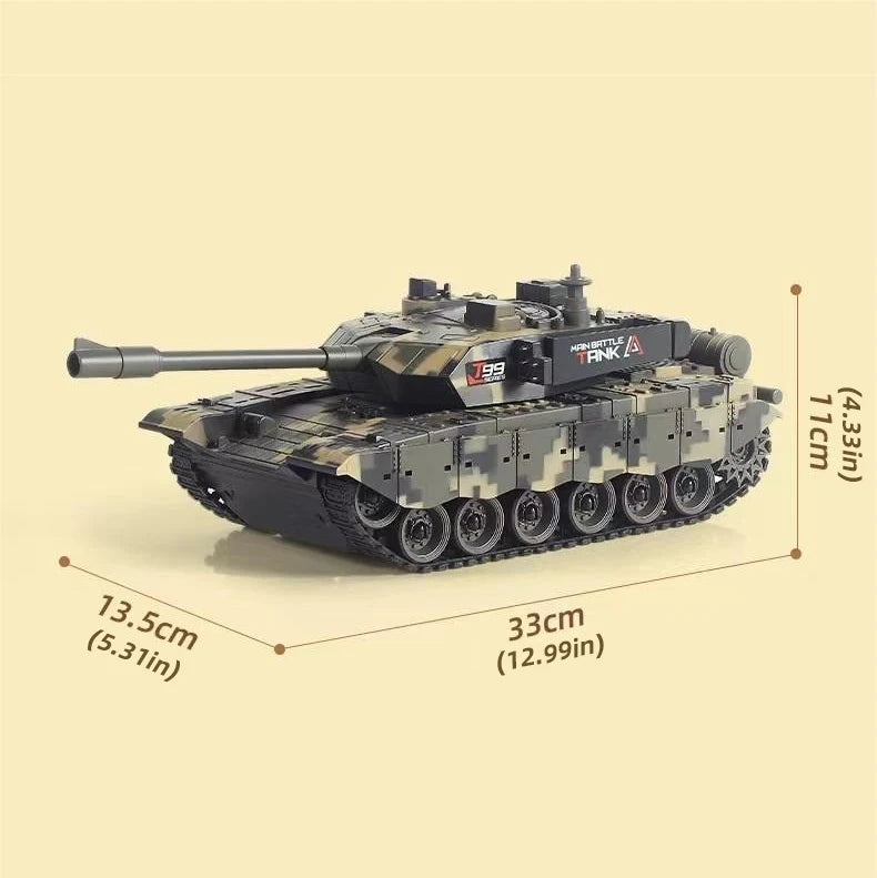 33CM RC Battle Tank - Remote Control Crawler Toy