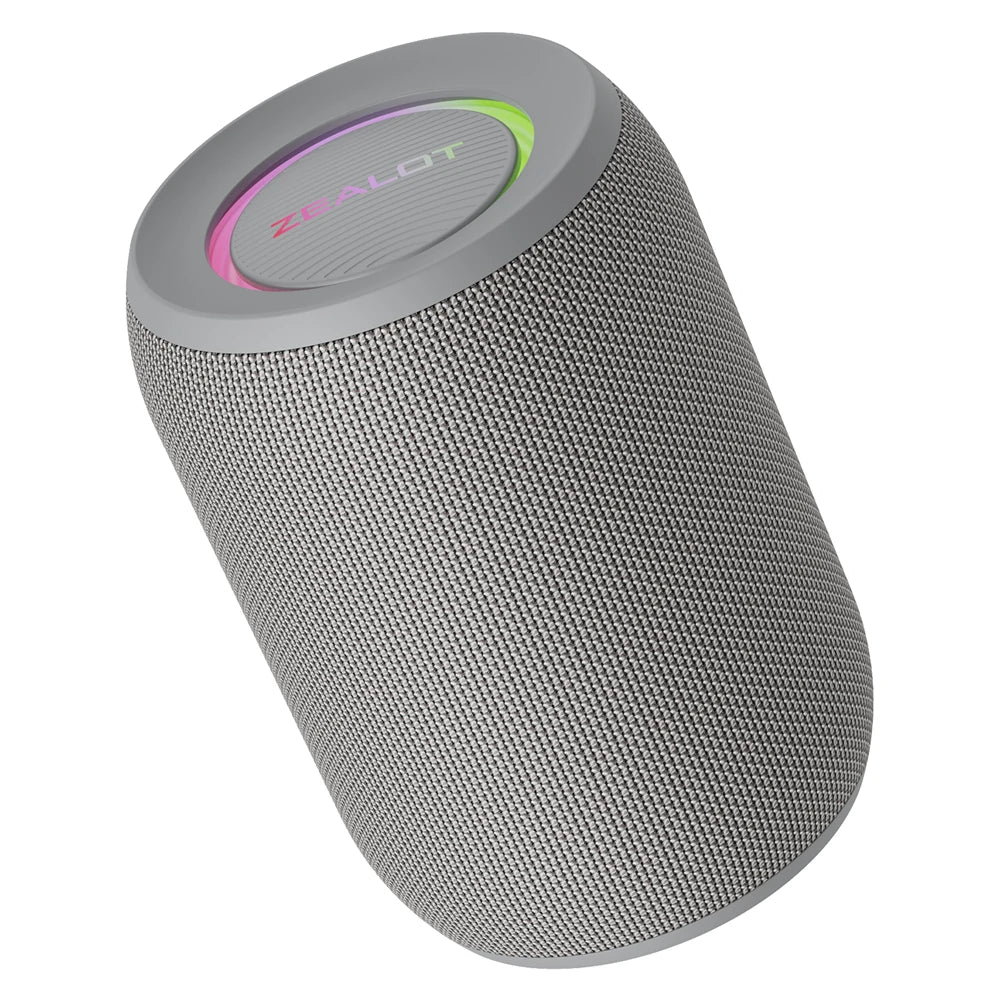 ZEALOT S32Pro Wireless Speaker - 3600mAh, Bluetooth 5.2, AAC & LED
