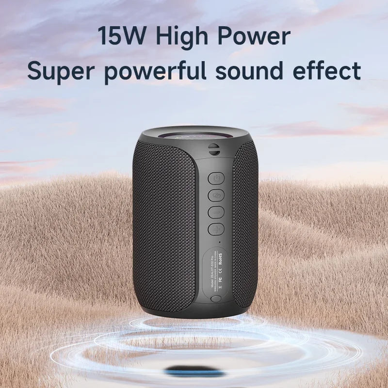 ZEALOT S32Pro Wireless Speaker - 3600mAh, Bluetooth 5.2, AAC & LED
