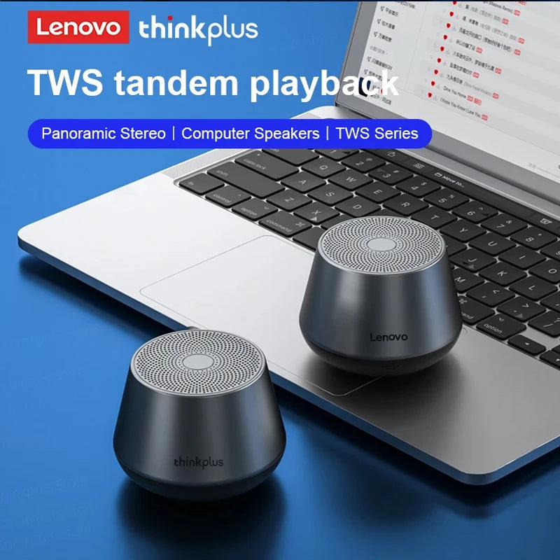 Lenovo K3 Pro Bluetooth 5.0 Speaker - 1200mAh, 2.0 Stereo Metal Cabinet
