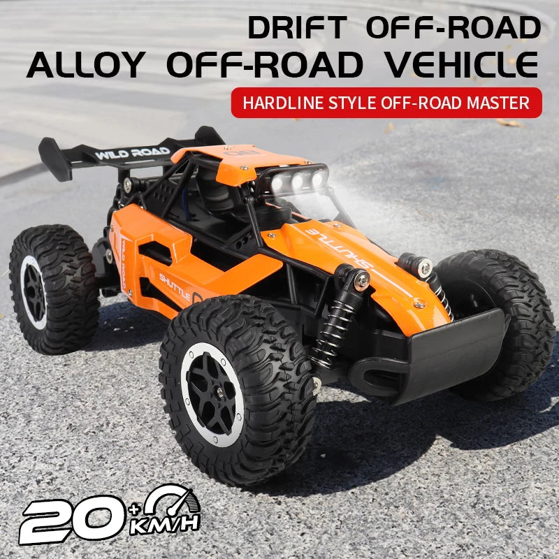 ZWN 2WD Off-Road RC Climbing Car - LED Remote Control Truck