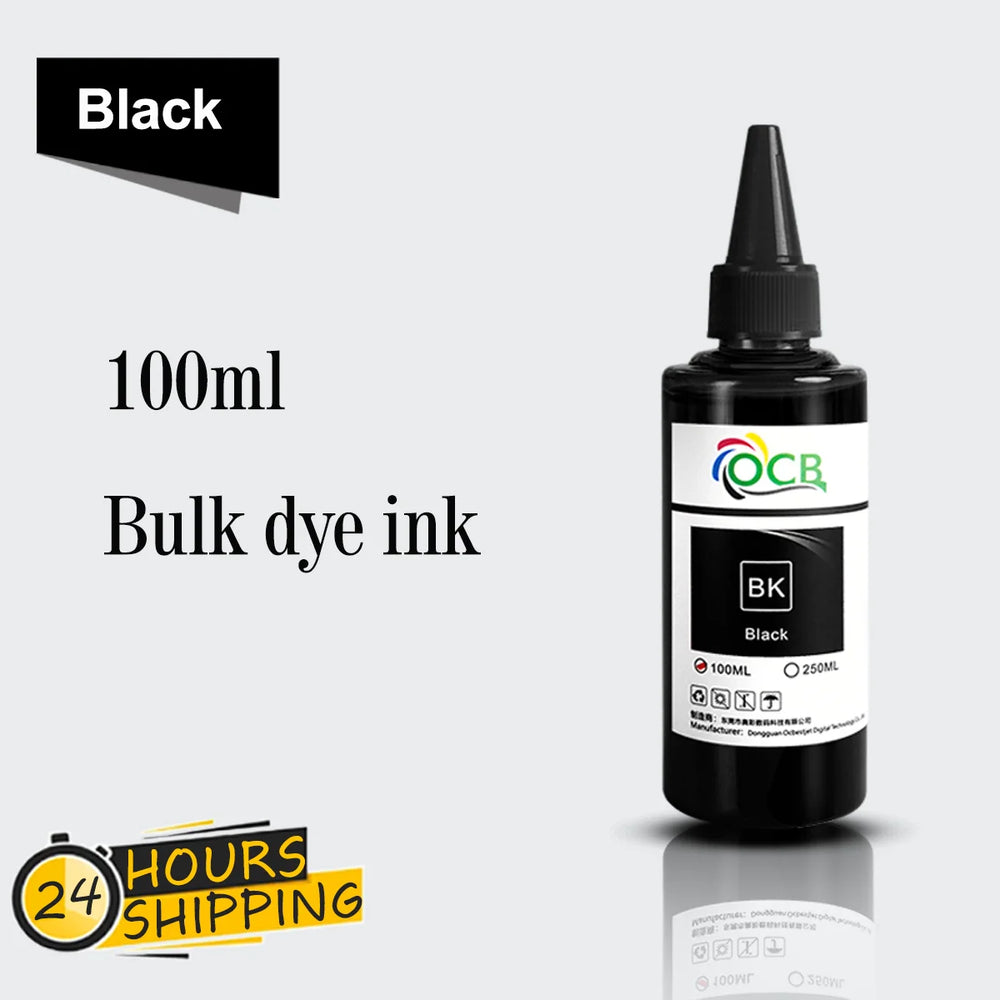 100ml 6-Color Dye Ink Refill Kit - Epson Stylus Photo Compatible