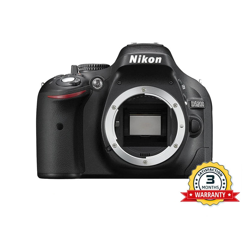Nikon D5200 24MP DSLR Camera - ISO 6400, EN-EL14, Optional 18-55mm Lens
