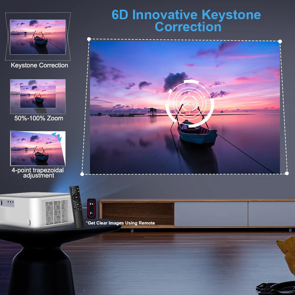 ThundeaL TD92 Pro Smart Projector - Native 1080P Full HD Home Cinema