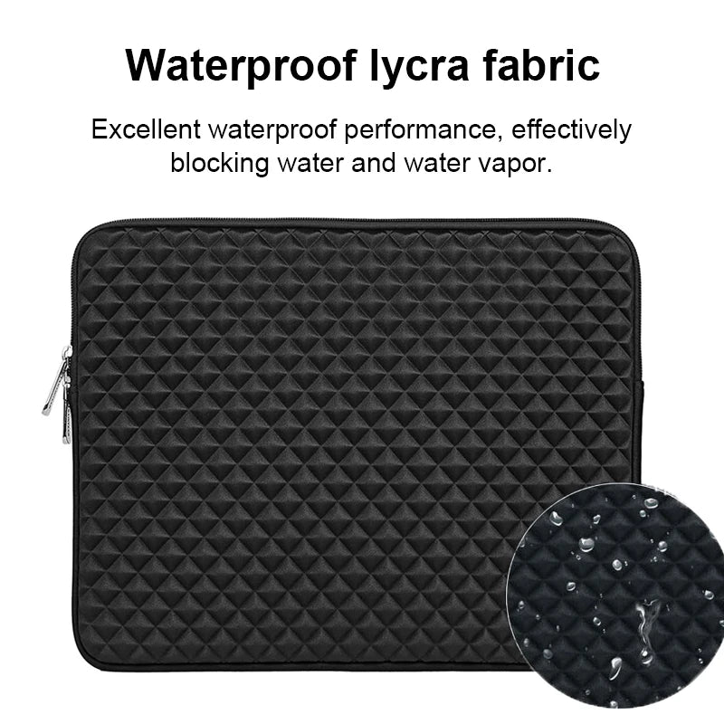 KOJESHUN Neoprene Laptop Sleeve 11-15 Inch - MacBook, Xiaomi & Huawei