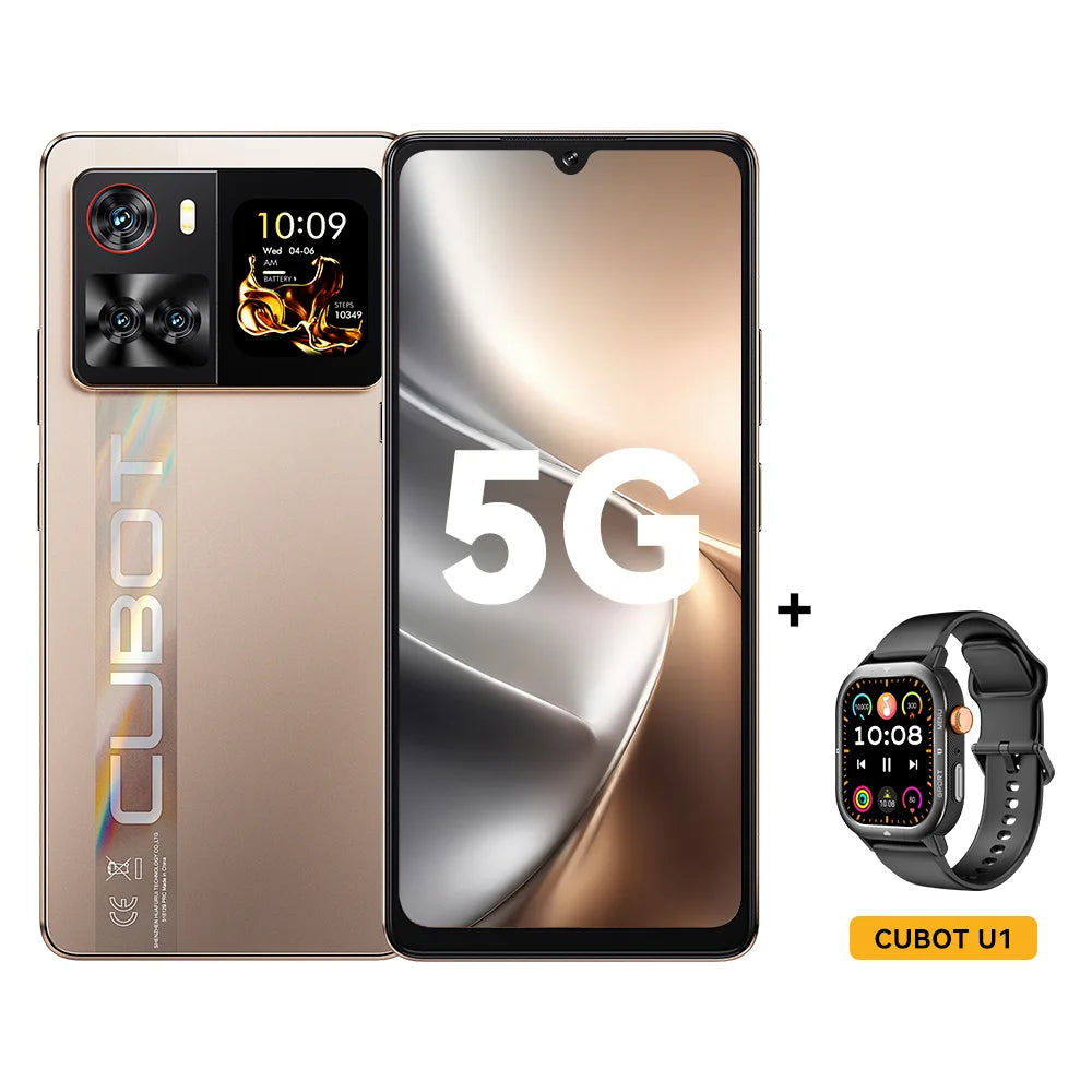 Cubot X100 5G Smartphone - Dimensity 7025 6nm, 16GB, 256GB, 64MP, 5100mAh