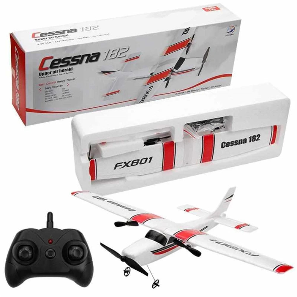 FX801 2.4G 2CH EPP Foam RC Airplane - Ready-to-Fly Fixed Wing