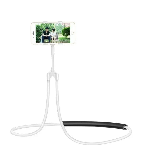 360° Multifunctional Phone Stand - Neck Hanging, Desktop & Live Streaming