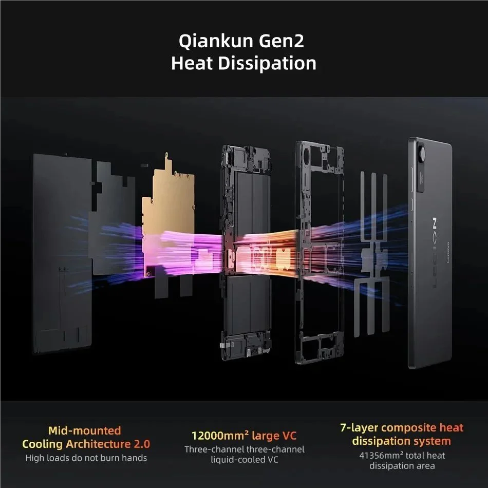 Lenovo Legion Y700 2025 Gen 4 - Snapdragon 8 Elite, 8.8" 165Hz, 7600mAh