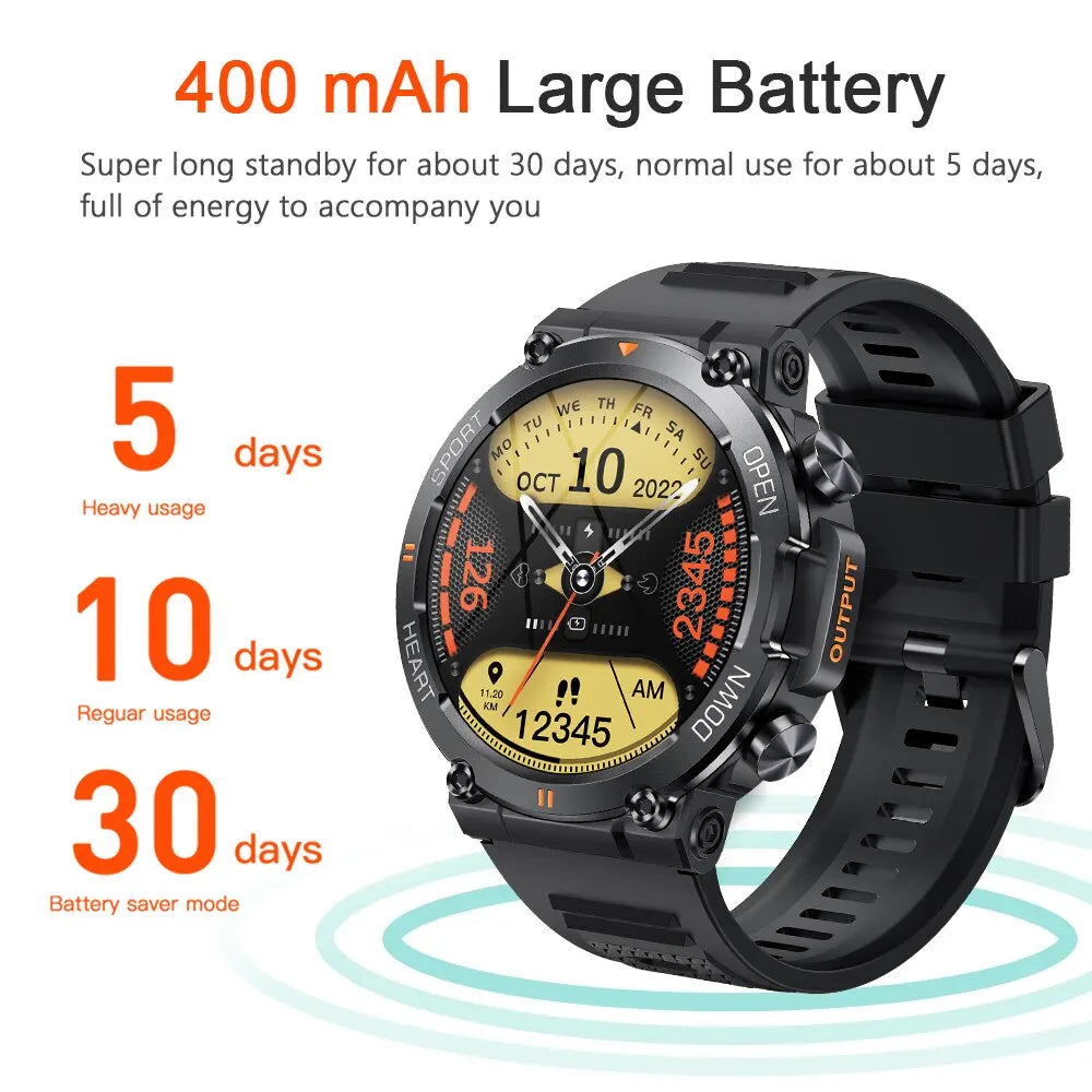 MEVADEN MD56 1.39 Inch Bluetooth Calling Smart Watch - 400mAh