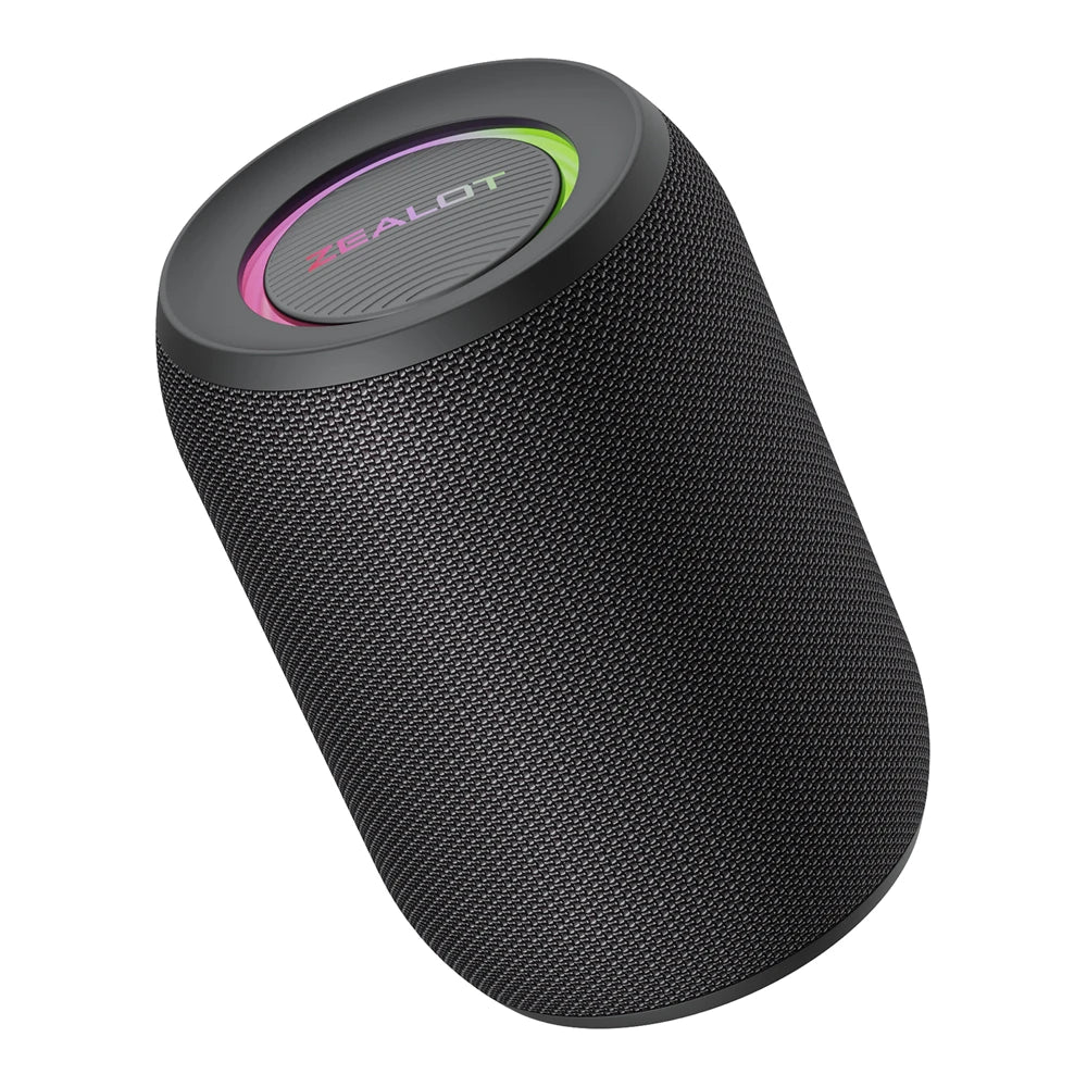 ZEALOT S32Pro Wireless Speaker - 3600mAh, Bluetooth 5.2, AAC & LED