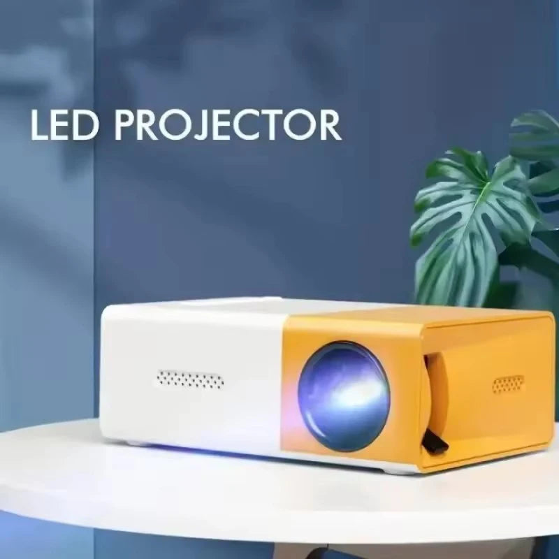 YG300 Mini LED Projector - 1080P Supported Portable Home Cinema