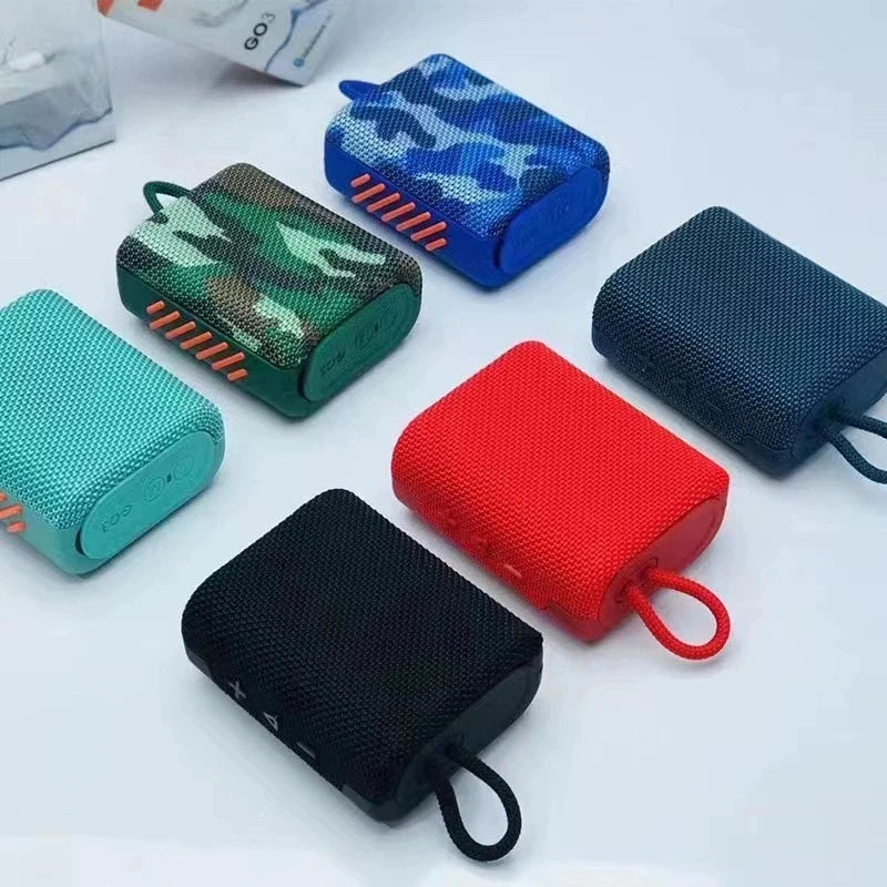 QUEED GO3 Ultra-Portable Bluetooth Speaker - Waterproof Mini Bass