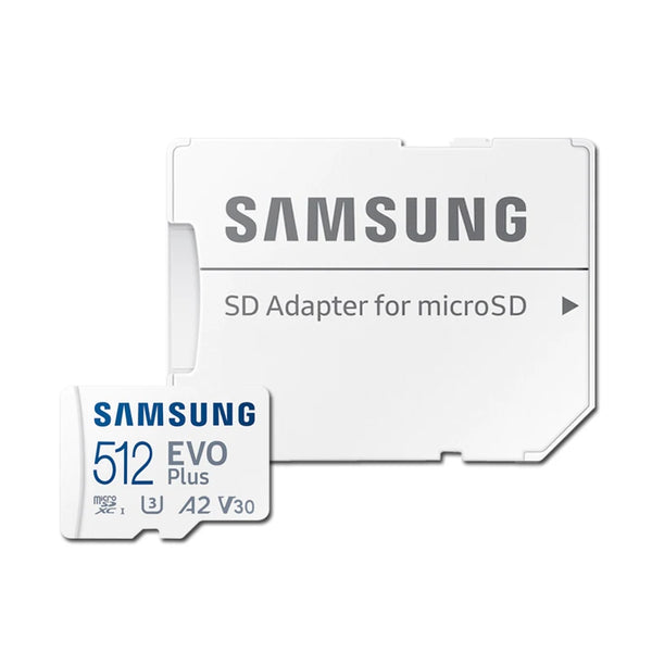 Samsung EVO Plus/PRO Plus/PRO Ultimate microSD - Class 10 A2 U3 4K UHD