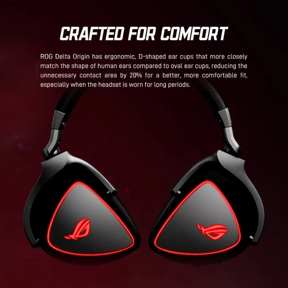 ASUS ROG Delta RGB Elite Gaming Headset - 7.1 Virtual, ANC, BT 5.2