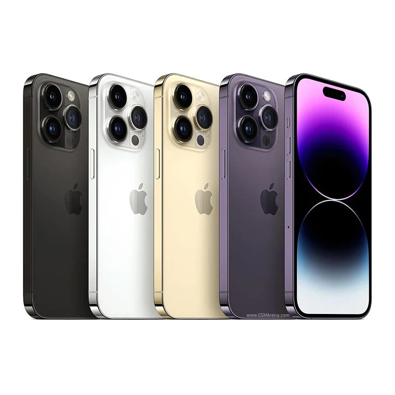 Apple iPhone 14 Pro 5G - 6.1" OLED, 6GB RAM, 3200mAh, Face ID & NFC