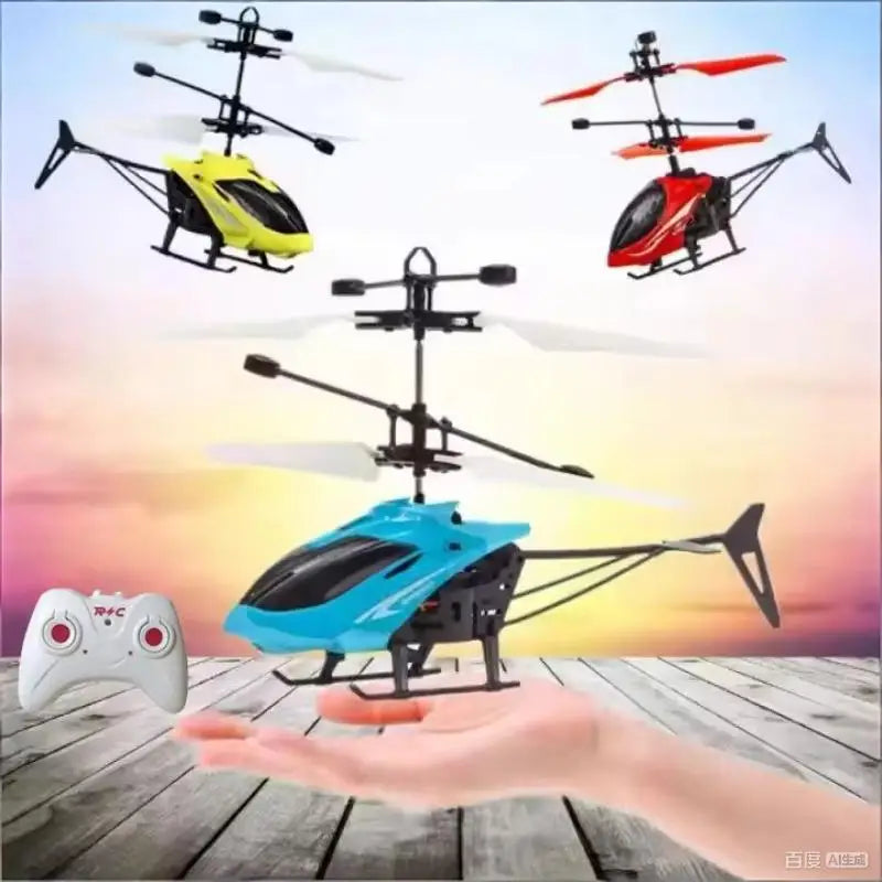 Gesture-Sensing Mini RC Helicopter - Infrared Flying Toy