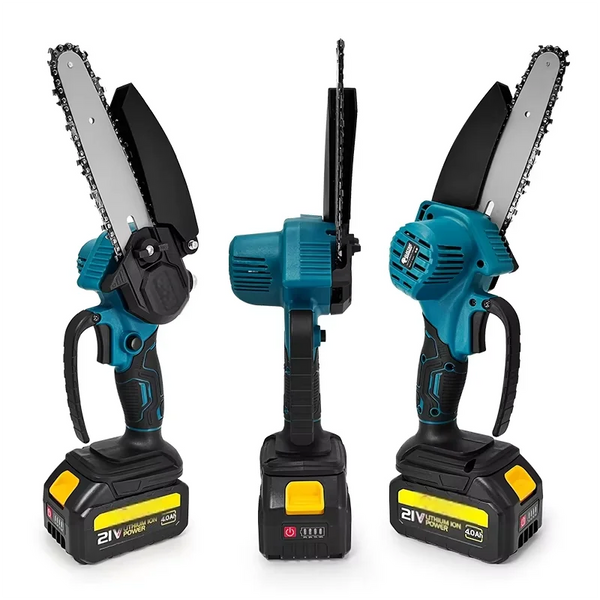 LISI 6-Inch Mini Electric Chainsaw - 1700RPM, 18V Makita Compatible