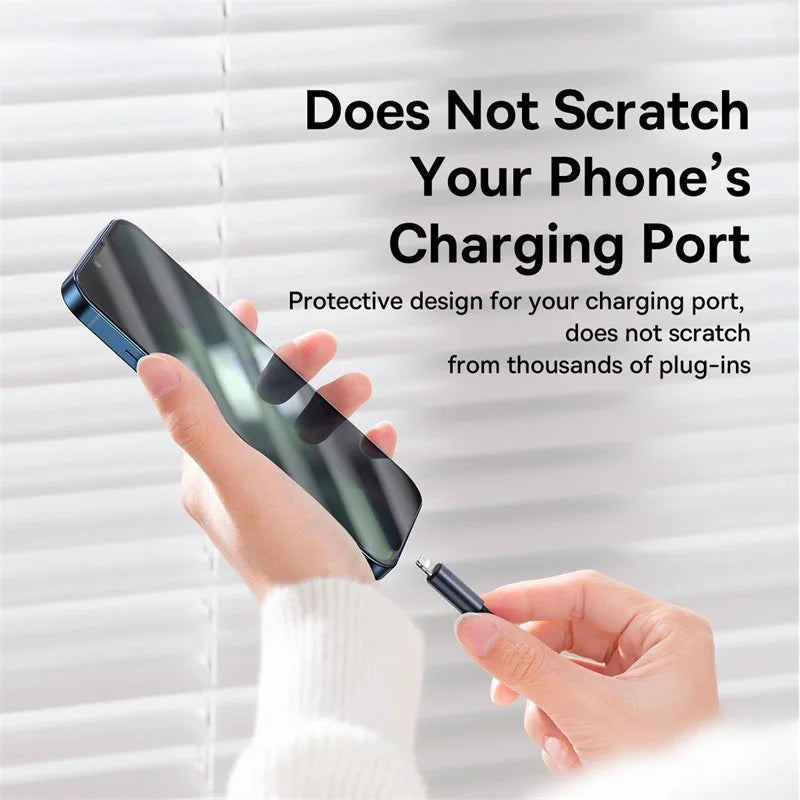 Baseus Type-C to Lightning Braided Cable - 3A Fast Charge, CE/FCC/RoHS