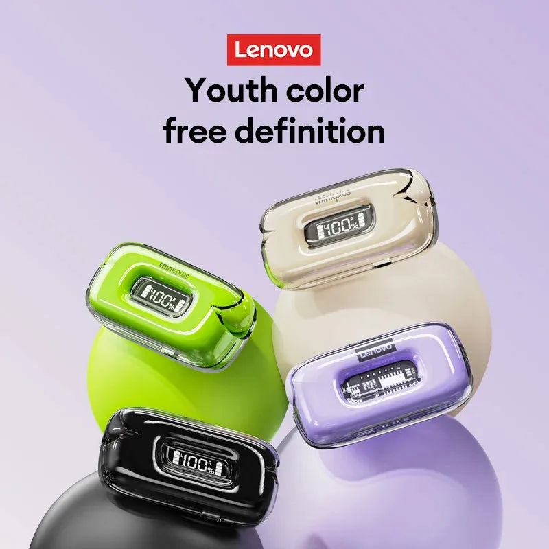 Lenovo X15 II TWS Earbuds - Bluetooth 5.3, 250mAh, 24H, A/V Sync