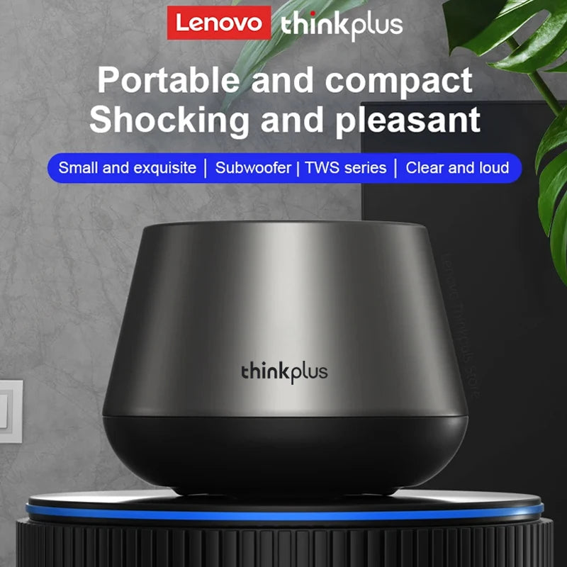 Lenovo K3 Pro Bluetooth 5.0 Speaker - 1200mAh, 2.0 Stereo Metal Cabinet