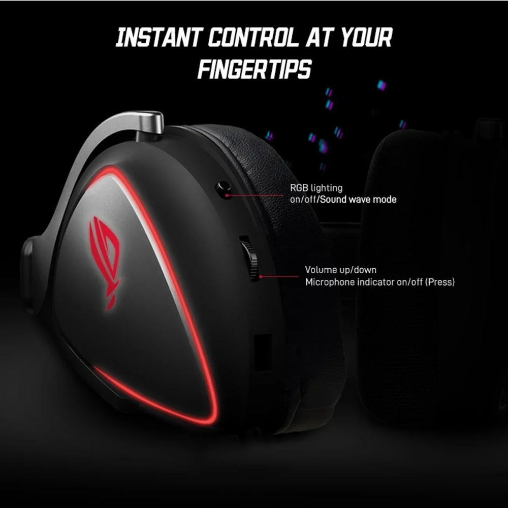 ASUS ROG Delta RGB Elite Gaming Headset - 7.1 Virtual, ANC, BT 5.2