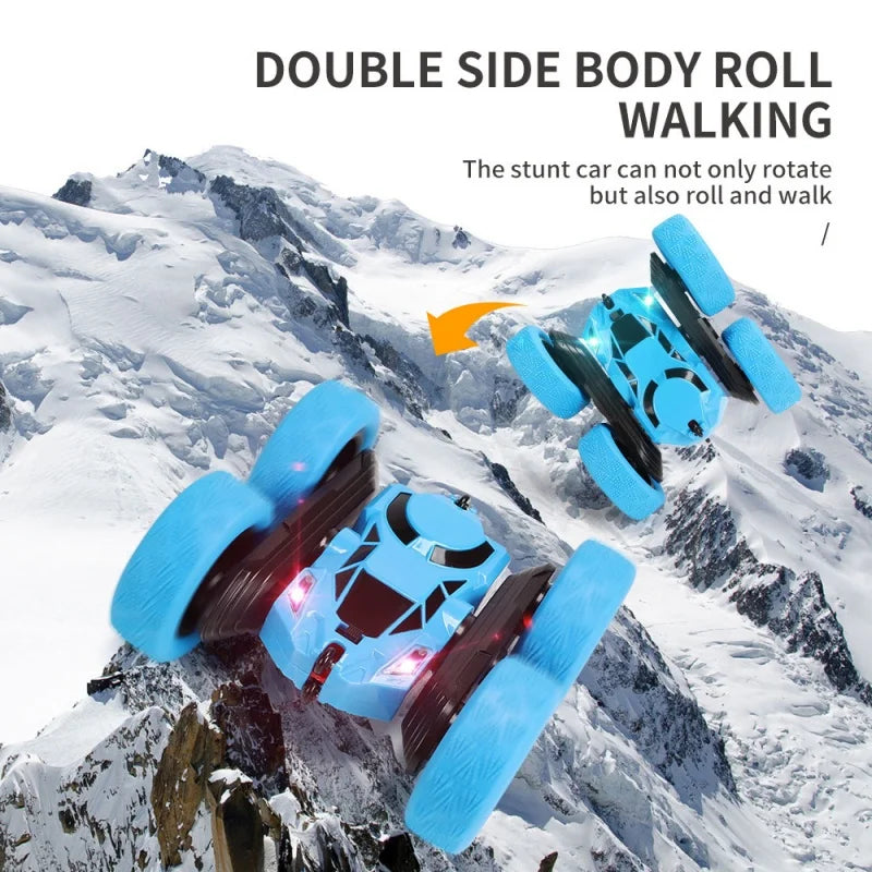 4WD Double-Sided Stunt RC Car - 360 Degree Flipping Action