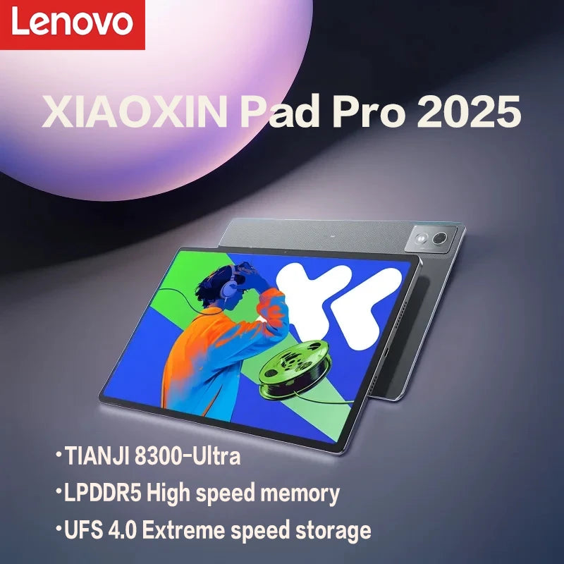 Lenovo XIAOXIN Pad Pro 12.7 2025 - Dimensity 8300, 2.9K 144Hz, 10200mAh