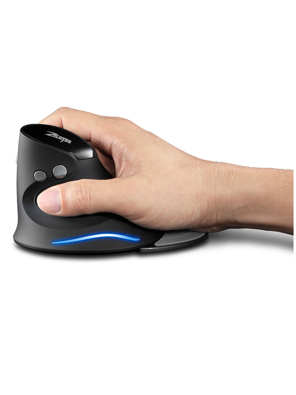 Zelotes F-17 Vertical 2.4G Wireless Gaming Mouse - 2400 DPI, 6 Buttons