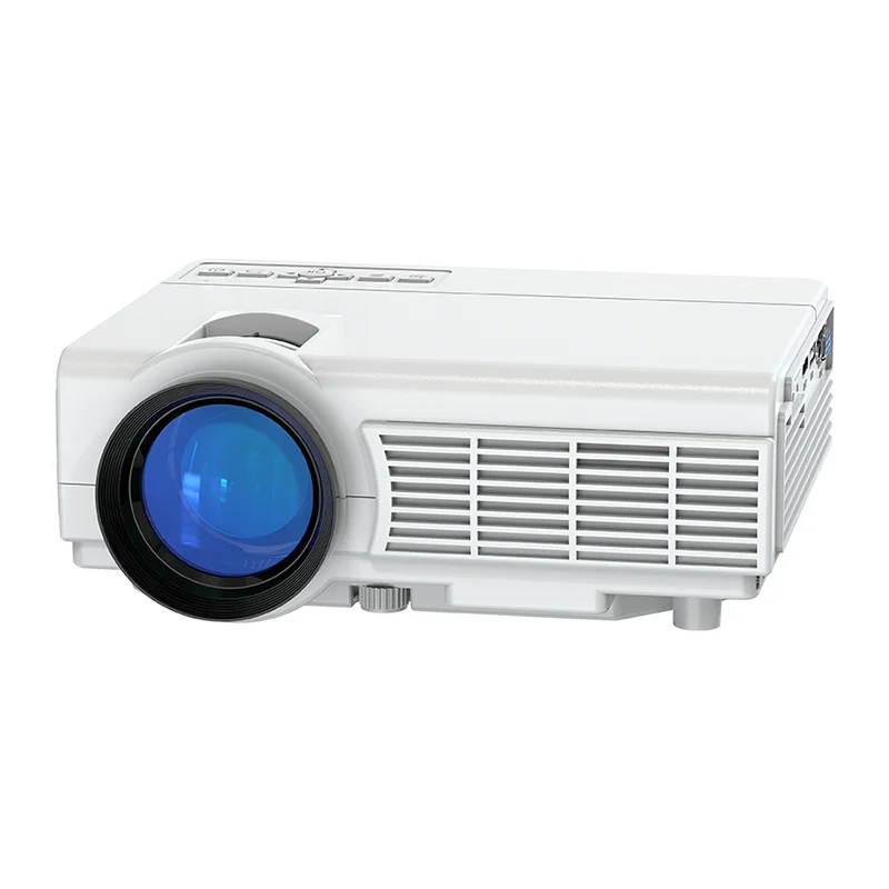 Portable LED Home Projector - 1080P, Dual WiFi and Bluetooth