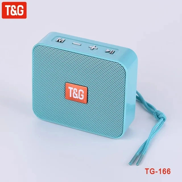 TG166 Portable Bluetooth Speaker - Waterproof Mini Bass Boombox