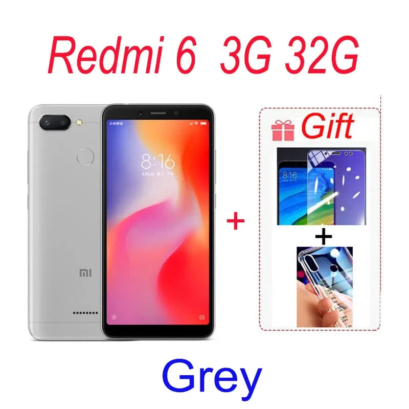 Xiaomi Redmi 7 Global ROM - 4GB/64GB, 6.81-Inch, 4000mAh, Rear Fingerprint