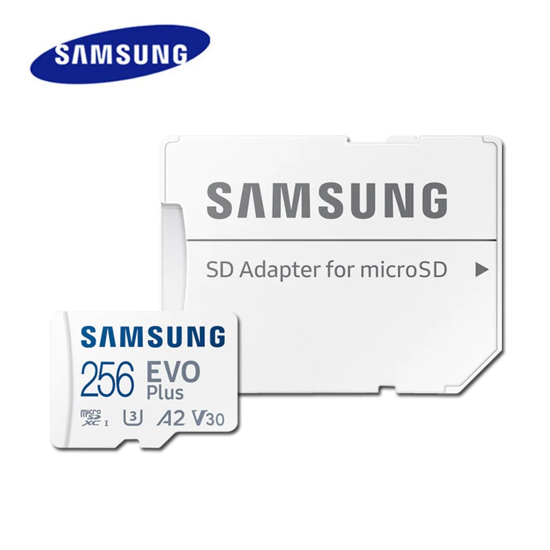 Samsung EVO Plus/PRO Plus/PRO Ultimate microSD - Class 10 A2 U3 4K UHD