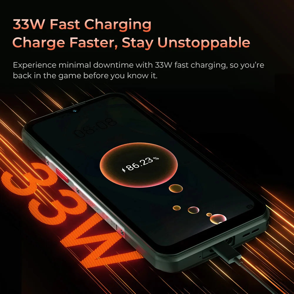 Oukitel WP55 Pro 5G Rugged Phone - 48GB RAM, 11000mAh, 33W, 108MP, 6.6"