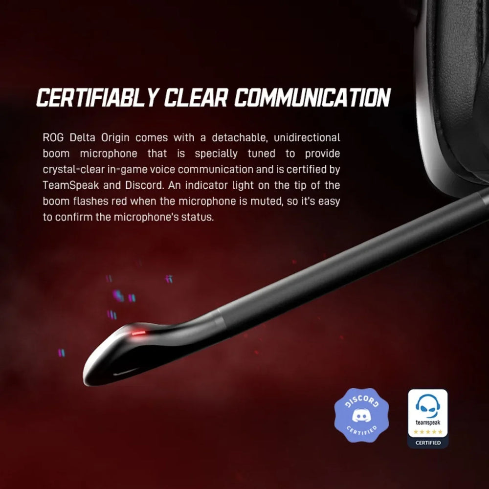 ASUS ROG Delta RGB Elite Gaming Headset - 7.1 Virtual, ANC, BT 5.2