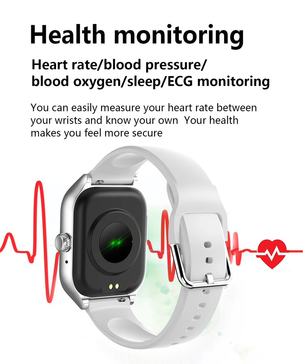 PHONEPACE C20 Smartwatch - 1.77-Inch HD, Bluetooth Call & Sports Mode