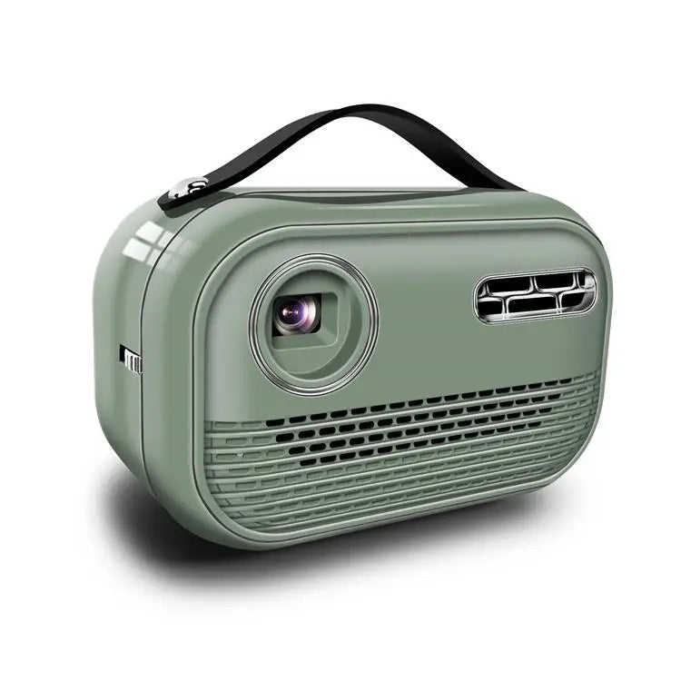 P09-II Mini DLP Smart Projector - 4K Support, WiFi, Battery Powered