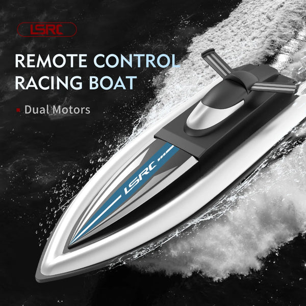 LSRC-B8 Waterproof RC Racing Boat - 2.4G High-Speed Speedboat