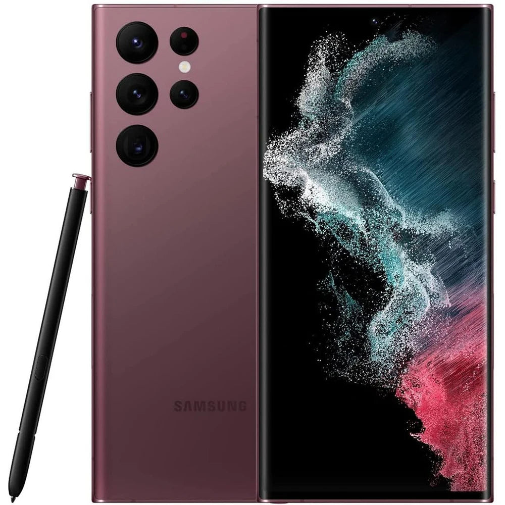 Samsung Galaxy S22 Ultra 5G S908U1 - 8K Camera, 6.8" AMOLED, 5000mAh